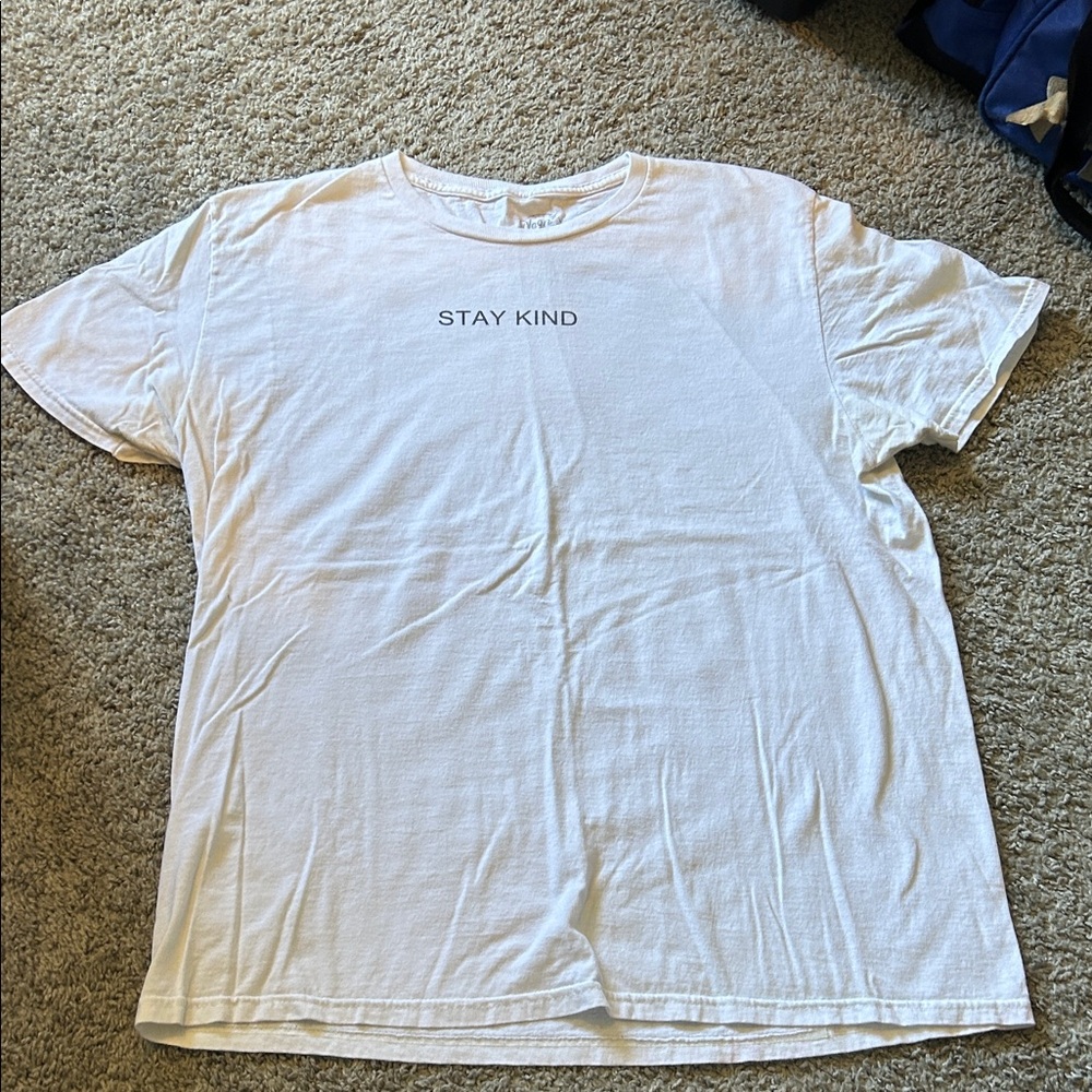 White 'Stay Kind' T-Shirt